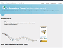 Tablet Screenshot of connectomeengine.com